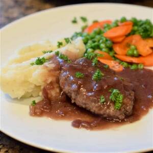 Beef Salisbury Steak (Fit)