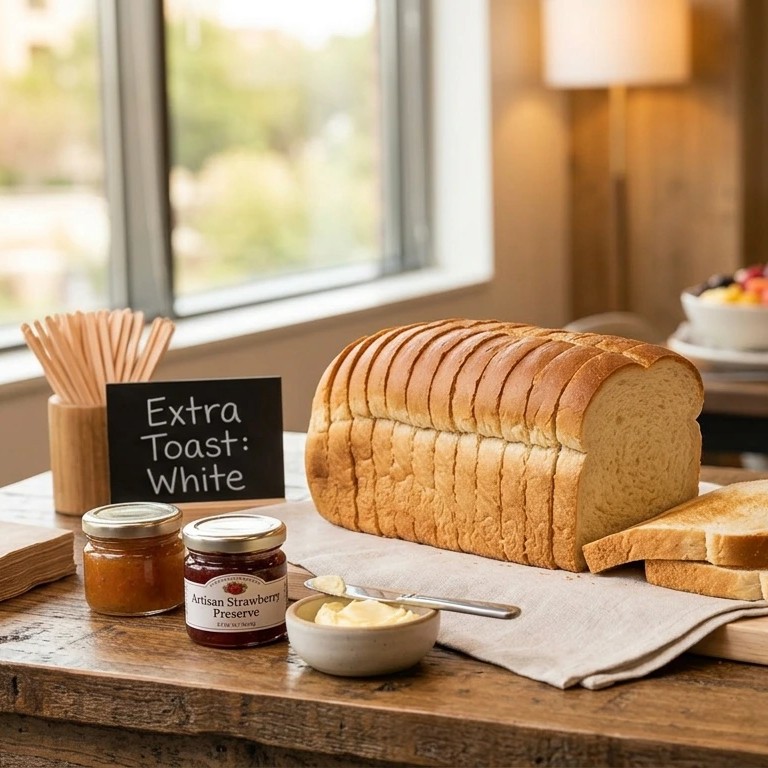 Extra Toast : White (1 loaf 12 to 15 slices)
